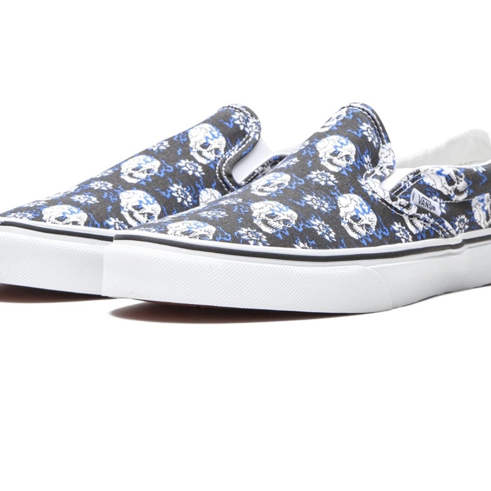 NWT Vans Flash Skull Slip On Shoes